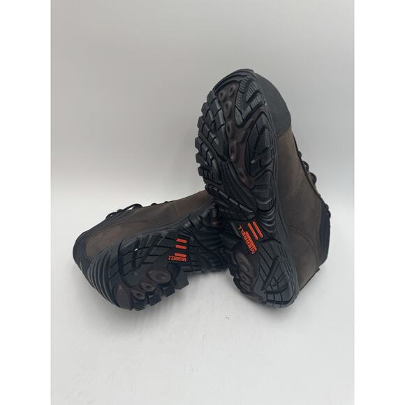 NEW Merrell MOAB ROVER MID Men's WP Work Boot Brown US Size 8.5 Wide NIB - Picture 9 of 11